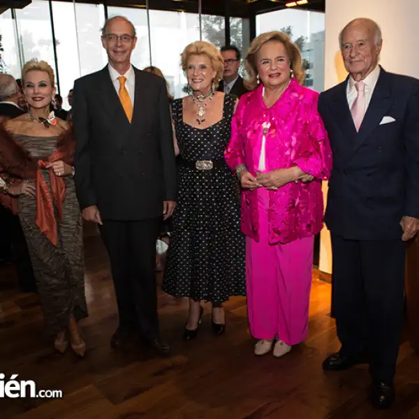 Raquel Bessudo, Archiduque Carlos de Austria, Viviana Corcuera, Ira Von Fürstenberg y José Carral