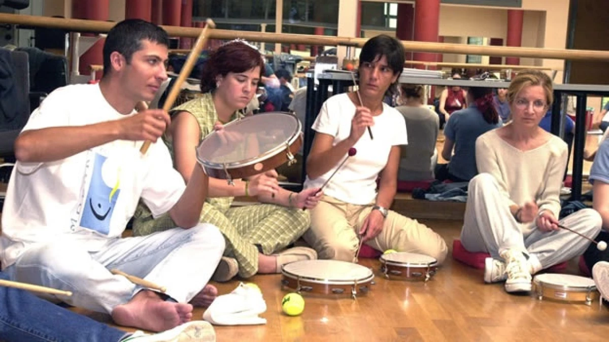 musicoterapeutas y pacientes