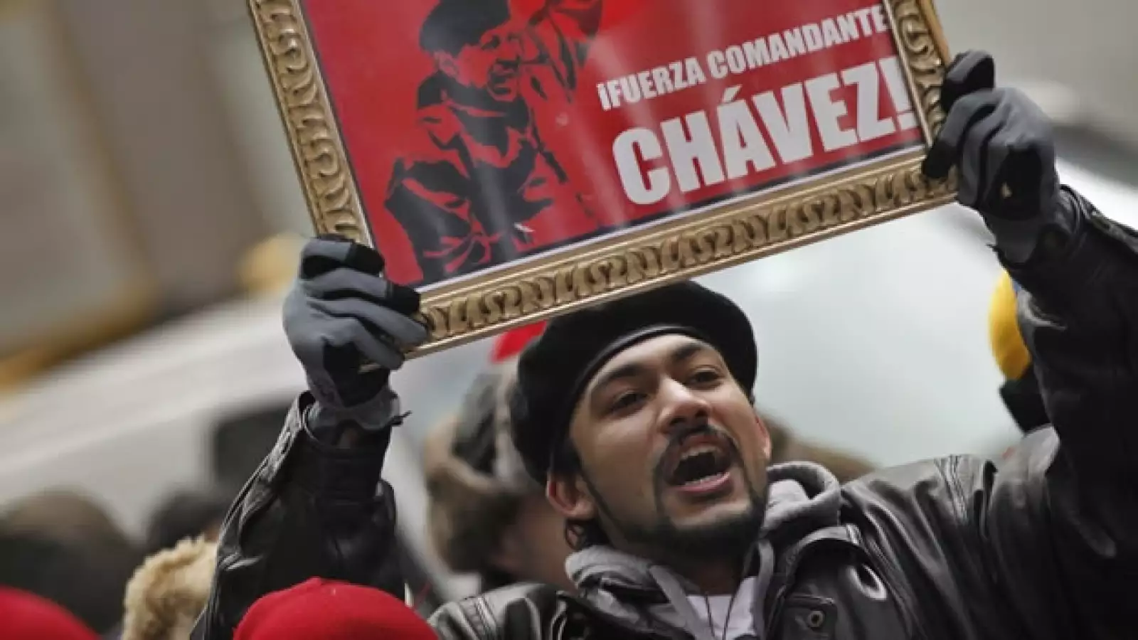 Chavistas marchan en Caracas