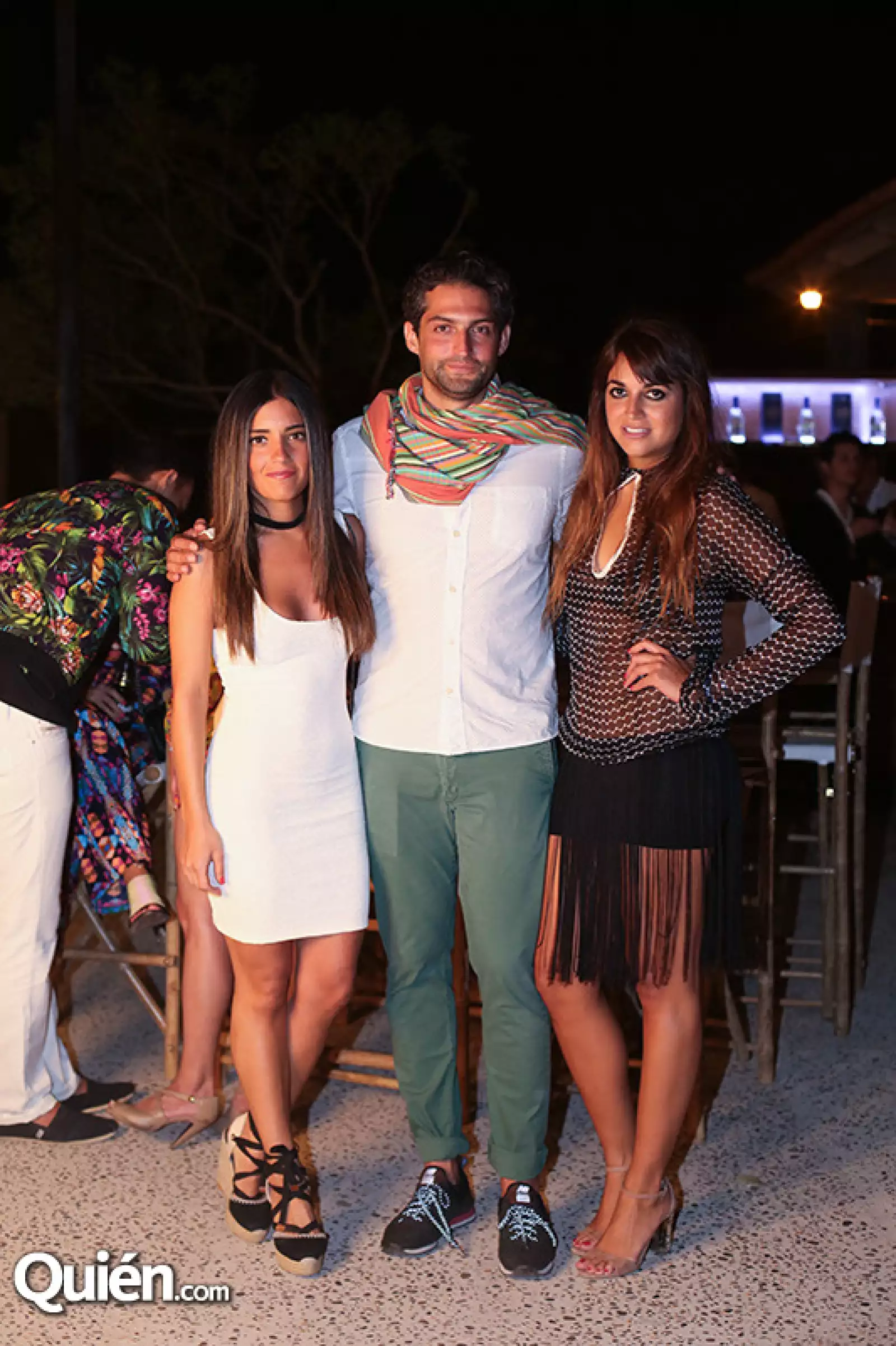 Fernanda Moyano, Santiago Vértiz y Alejandra Murguía