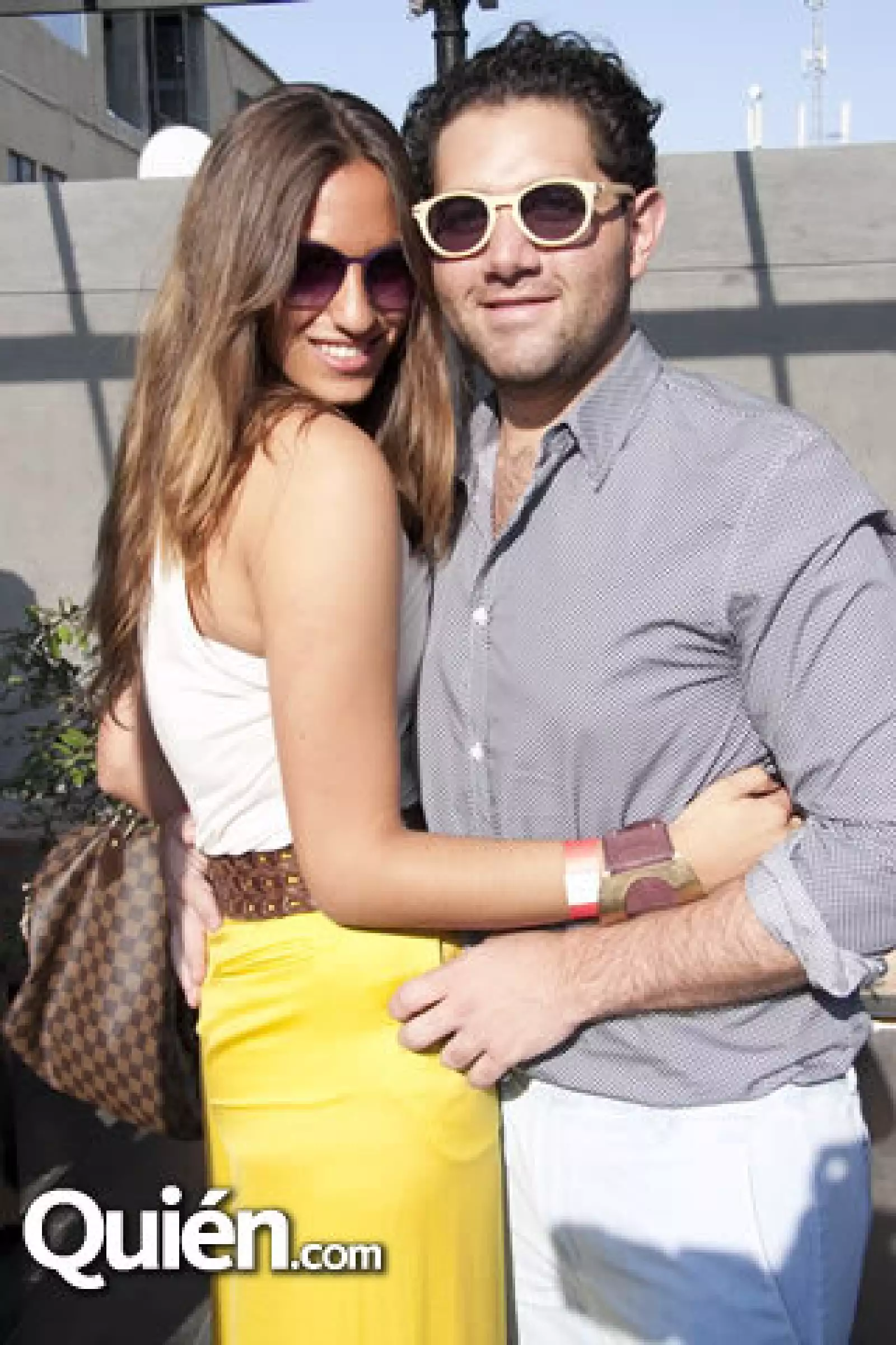 Sofía Sacal y Freddy Achar