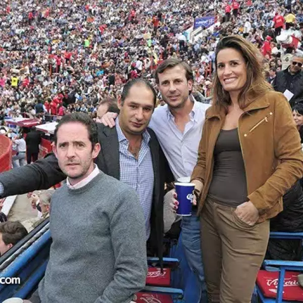 Ángel Matute,Antonio Nacif,Frank Gutiérrez y Conchita Calderón