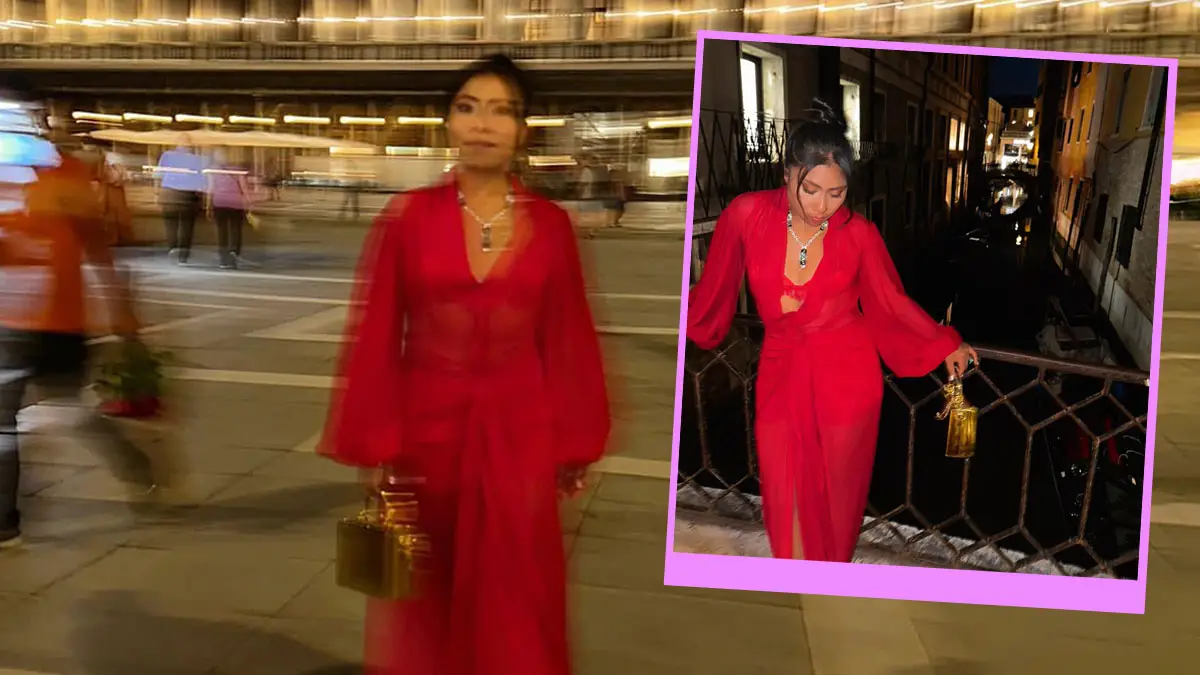Yalitza Aparicio deslumbra en un provocador look de Dolce&Gabbana en Venecia.