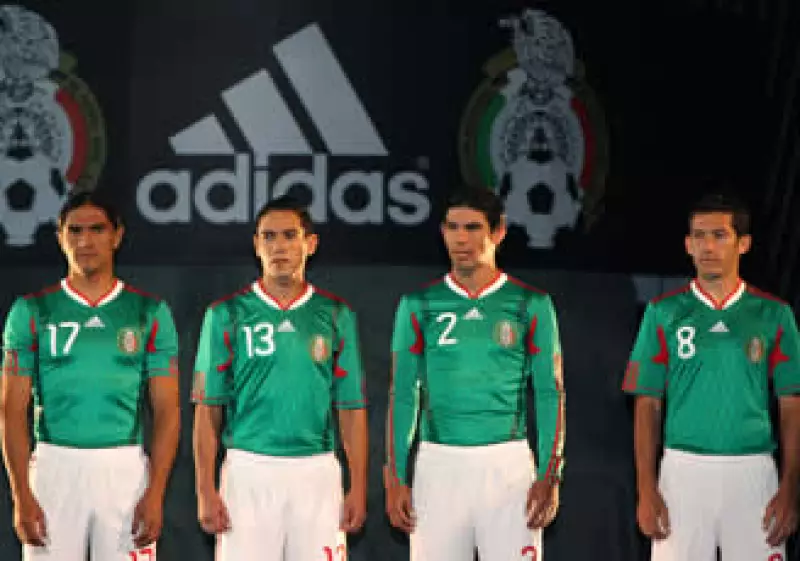 La Selección Mexicana, bajo el patrocinio de Adidas. (Foto: Especial)
