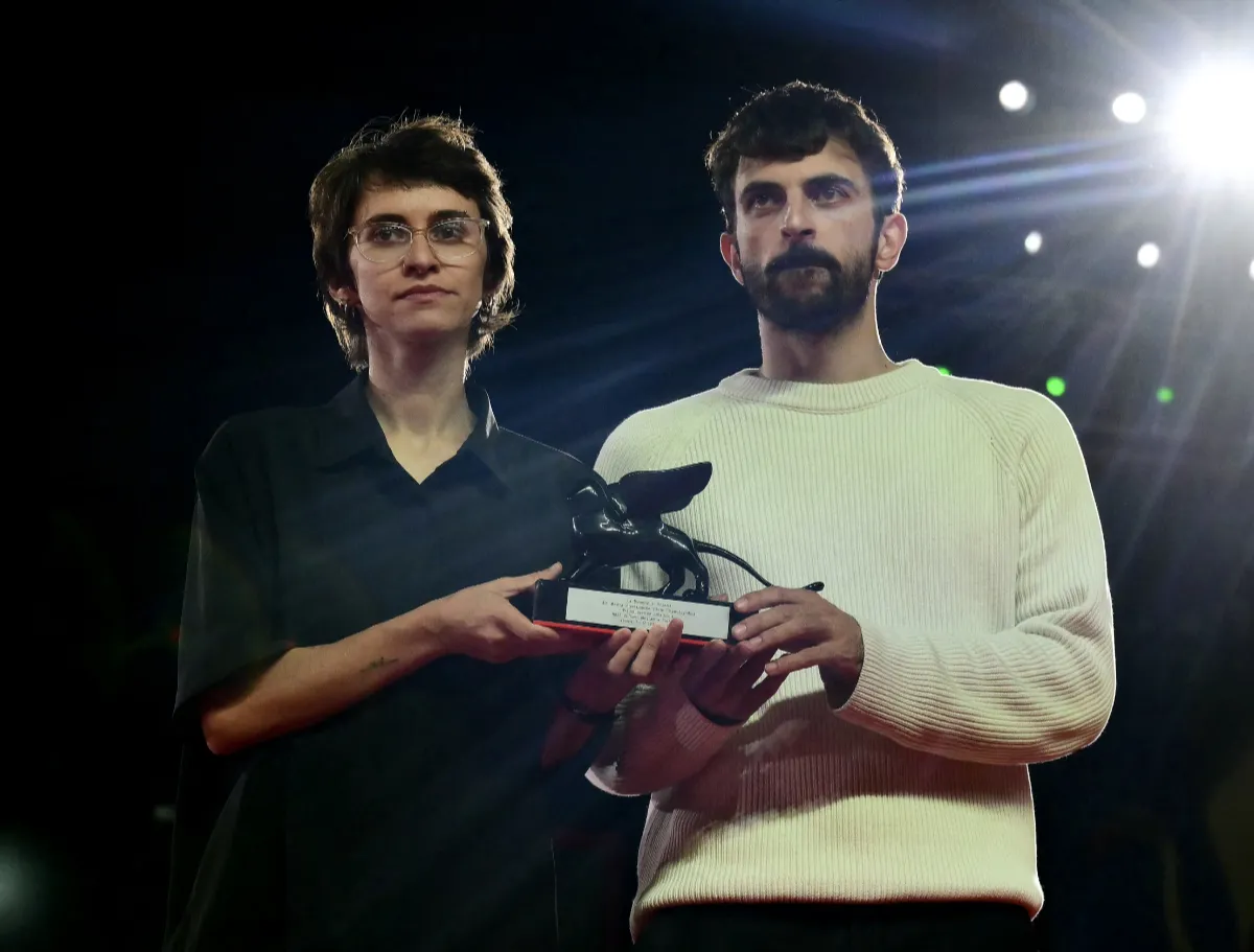 Yuval Abraham y Rachel Szor, ganadores del Premio Especial del Jurado por el documental 'Naza'