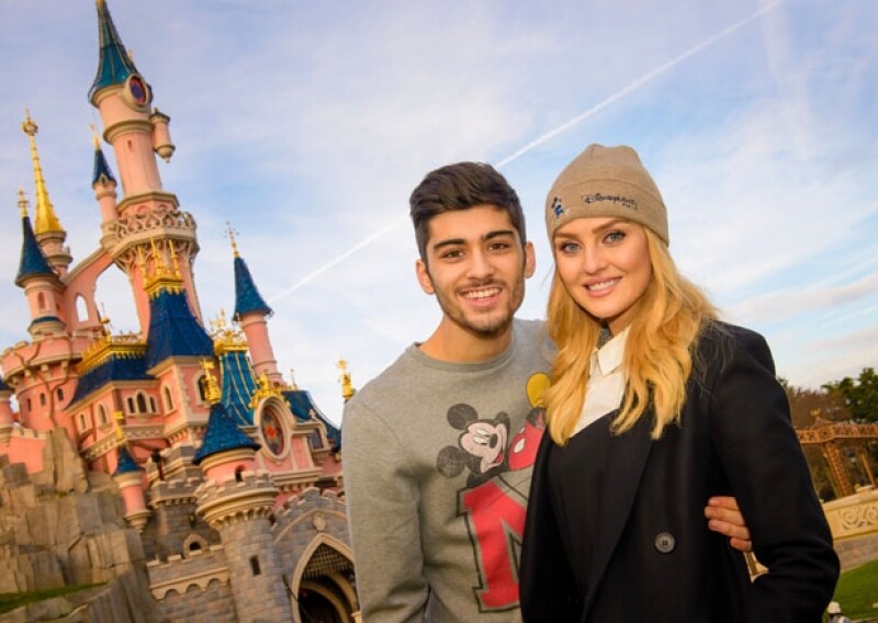 Zayn Malin festejó en Disney París sus 21 años, al lado de su guapa novia.