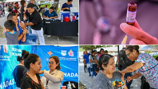 Las ciudades del Mundial van a contrarreloj contra el sarampión en México