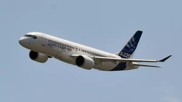 avión de Airbus