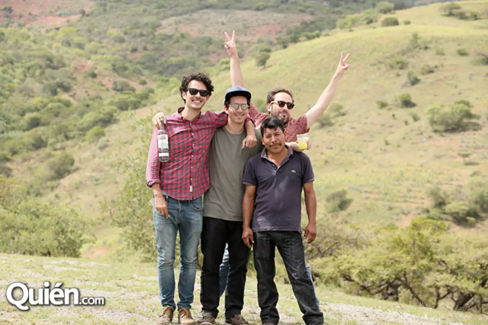 Toño Vilchis,Alejandro Champion,Pedro Hernández y Pepe Bezaury
