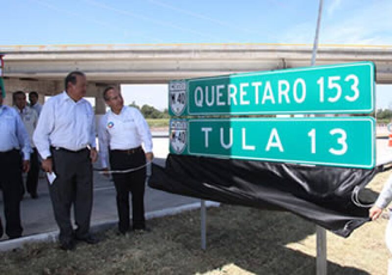 El tramo Pachuca-Tula I está construido en concreto para maximizar tiempos pero también minimizar costos de mantenimiento. (Foto: Cortesía Presidencia)
