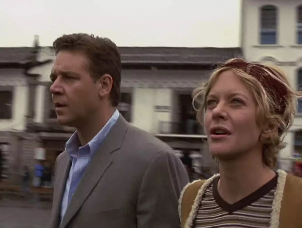 Russell Crowe y Meg Ryan