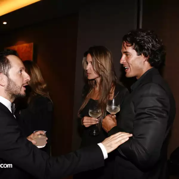 Óscar Madrazo, Katarina Sacht y Fernando Alonso