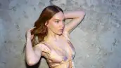 Belinda posando con su nuevo look.