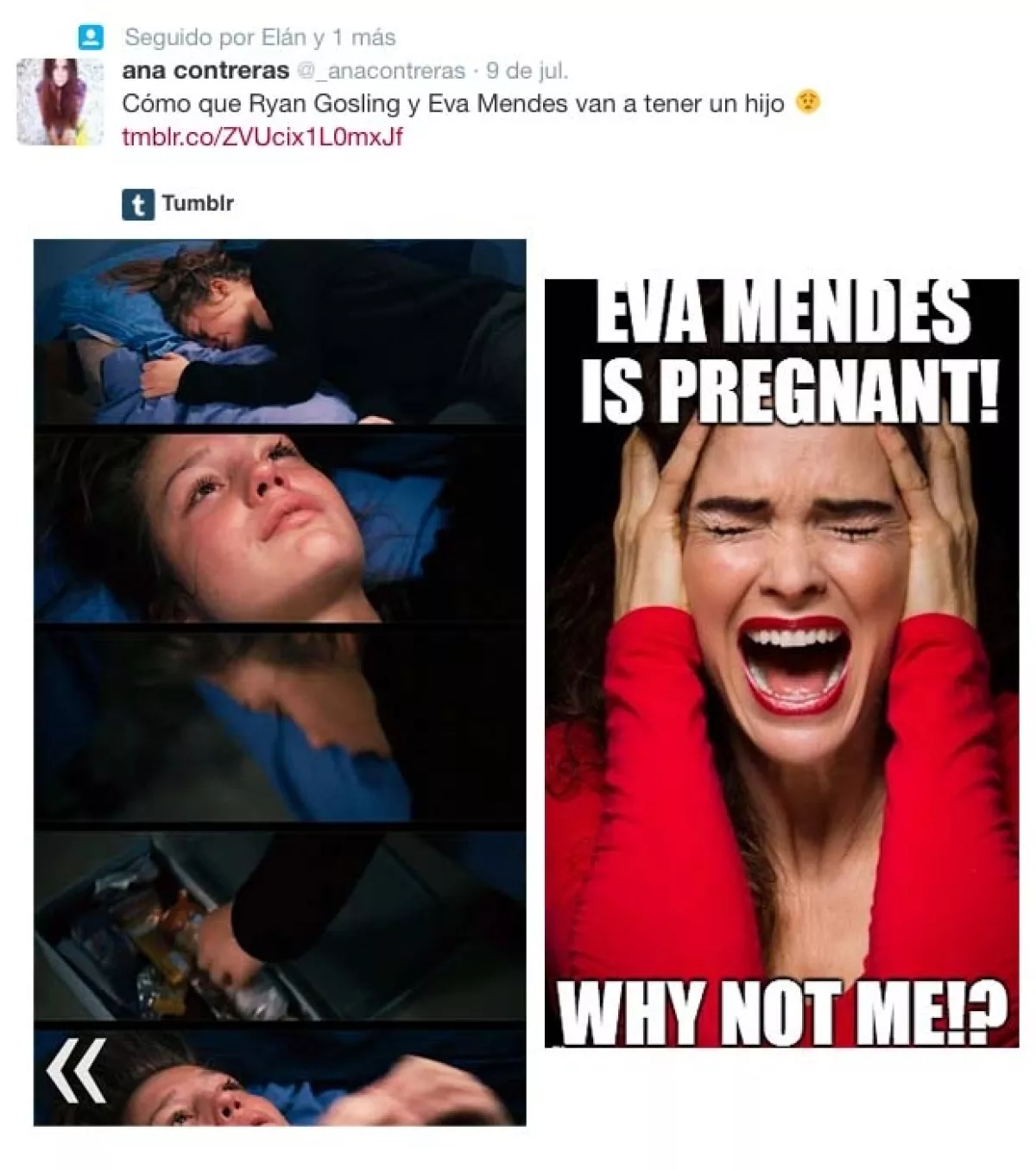 Ryan tiene fama de uno de los actores más hot de Hollywood, por eso la desesperada reacción de sus fans.