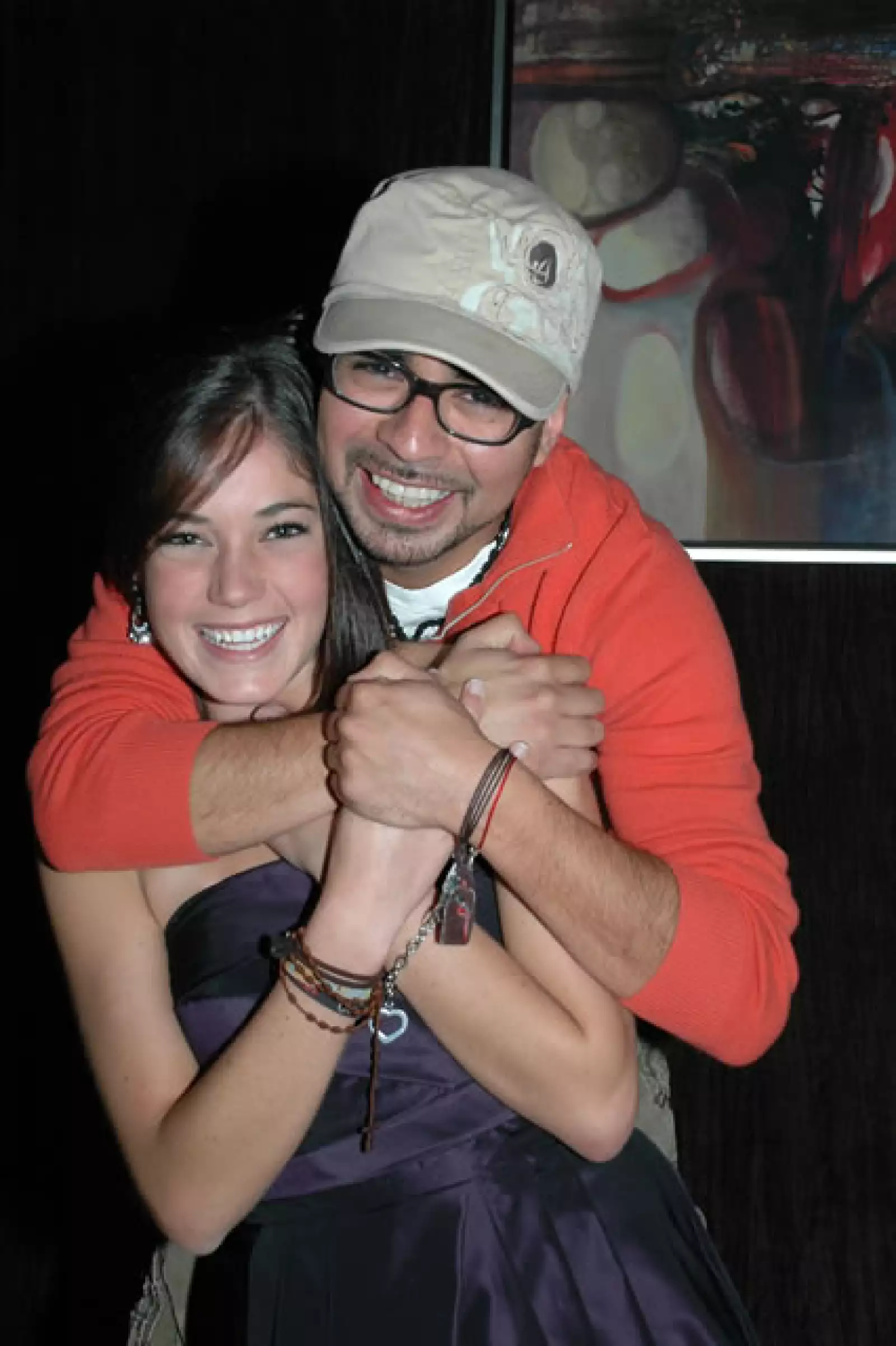 El Cejón festeja a su novia