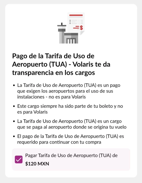 Vuelos Volaris Santa Lucía Cancún TUA más barata
