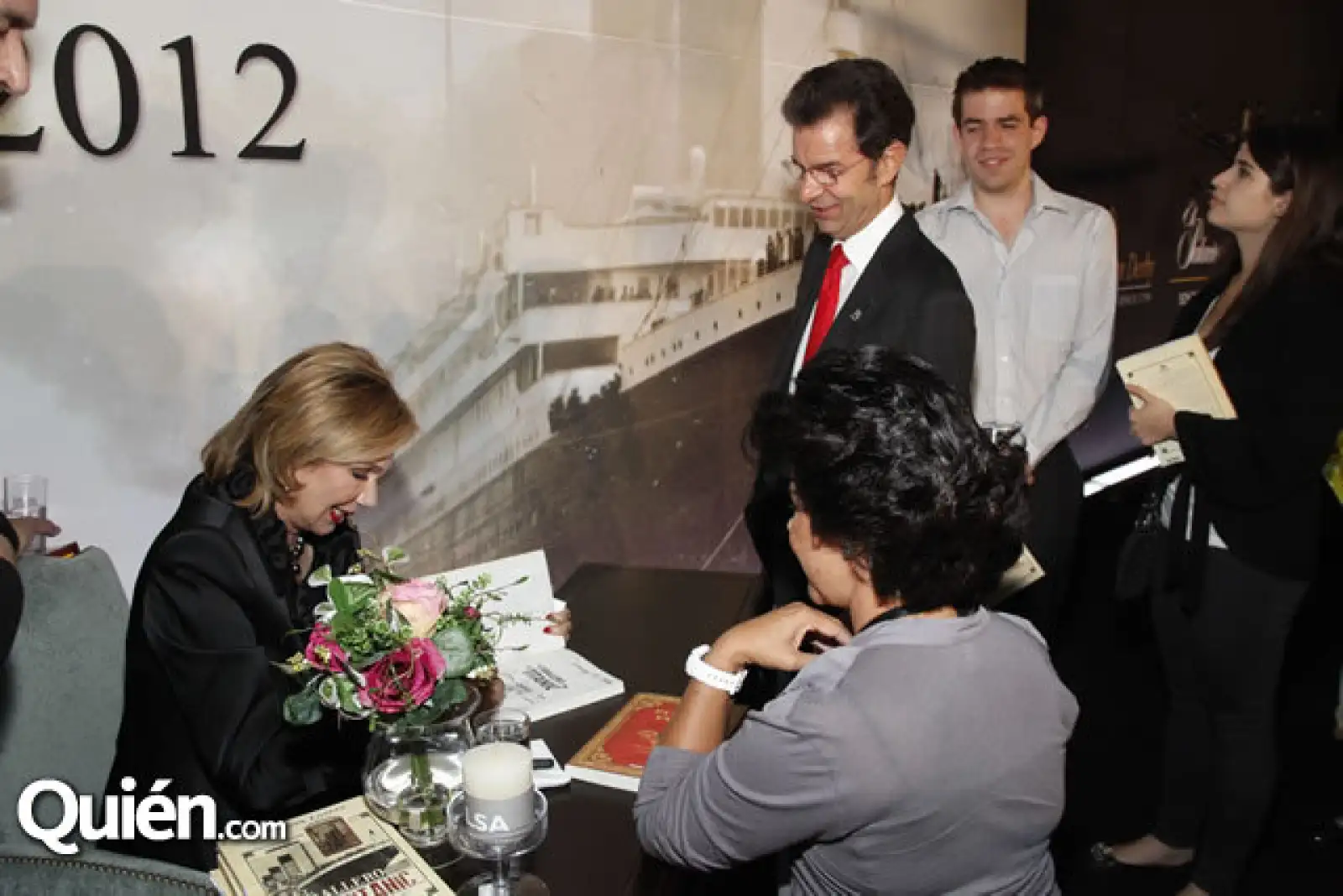 Guadalupe Loaeza,Raúl y Sara Baillères