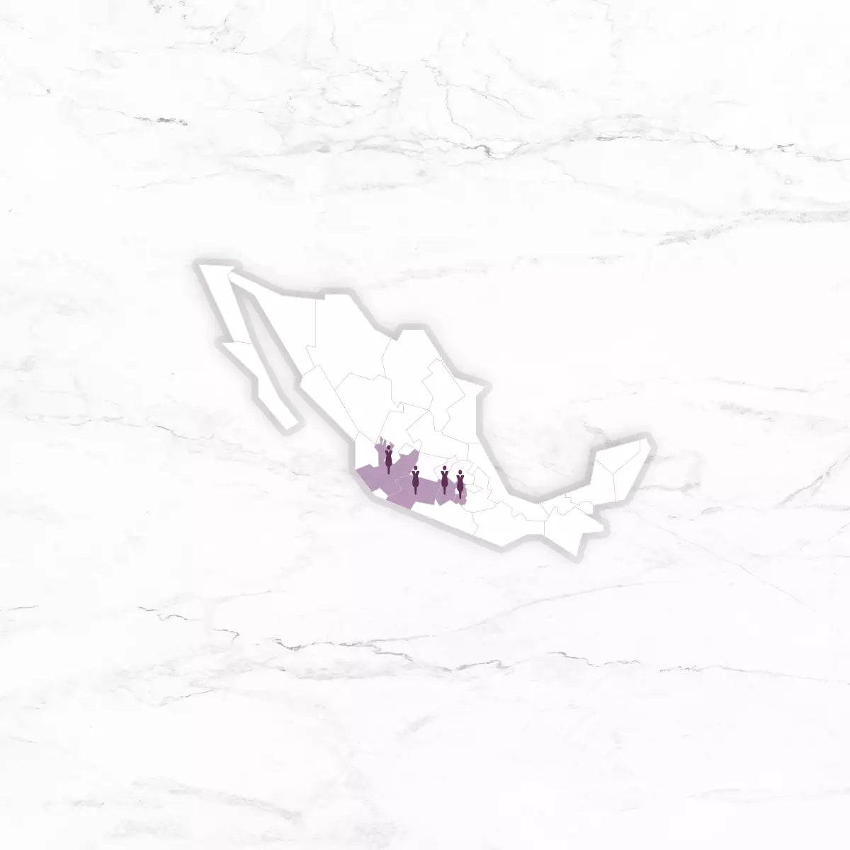 La alerta de violencia de género se aplica desde el gobierno federal en Morelos, Estado de México y Michoacán, y a nivel estatal en Jalisco.