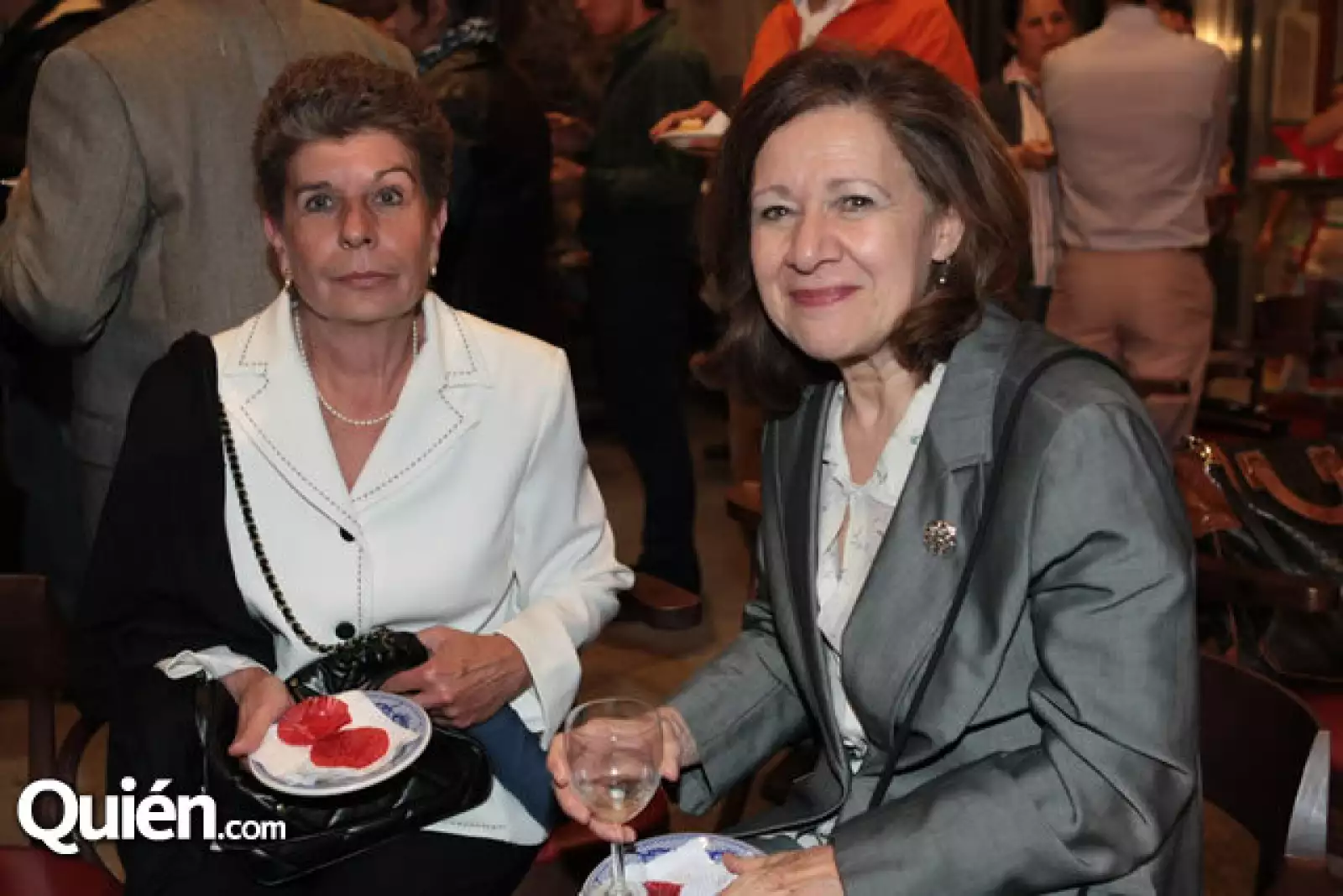 Elizabeth Fortoul y Cecilia Díaz