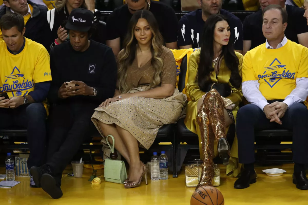 Beyoncé y Nicole Curran