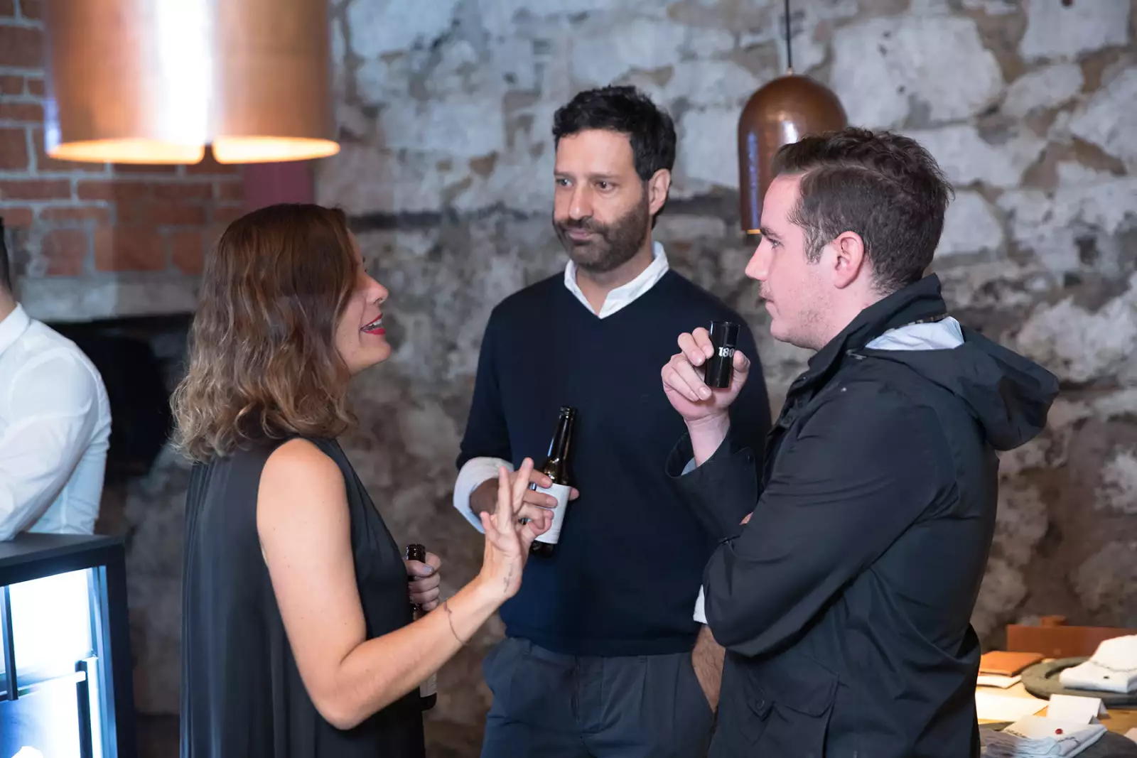 Cena con los miembros del consejo de "Campamento"