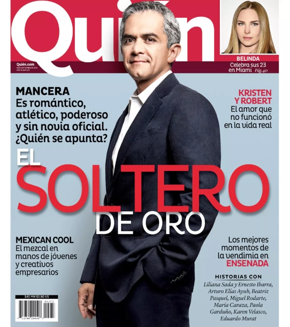 El virtual jefe de Gobierno capitalino es el prospecto perfecto: romántico, atlético, poderoso y sin novia oficial. ¿Quién dijo yo?