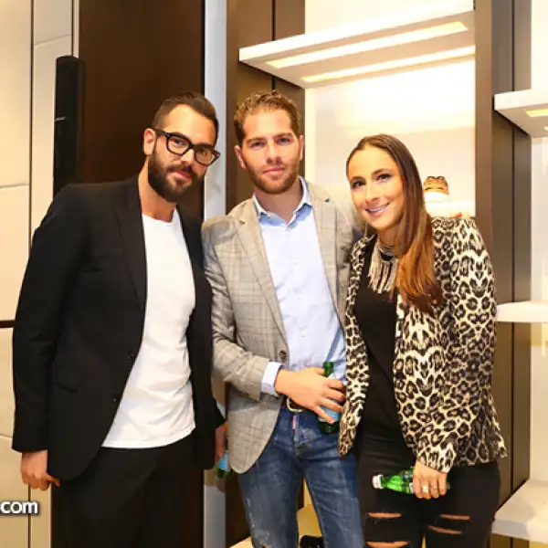 Ricardo Cohen, José Tawil y Rina Bissu