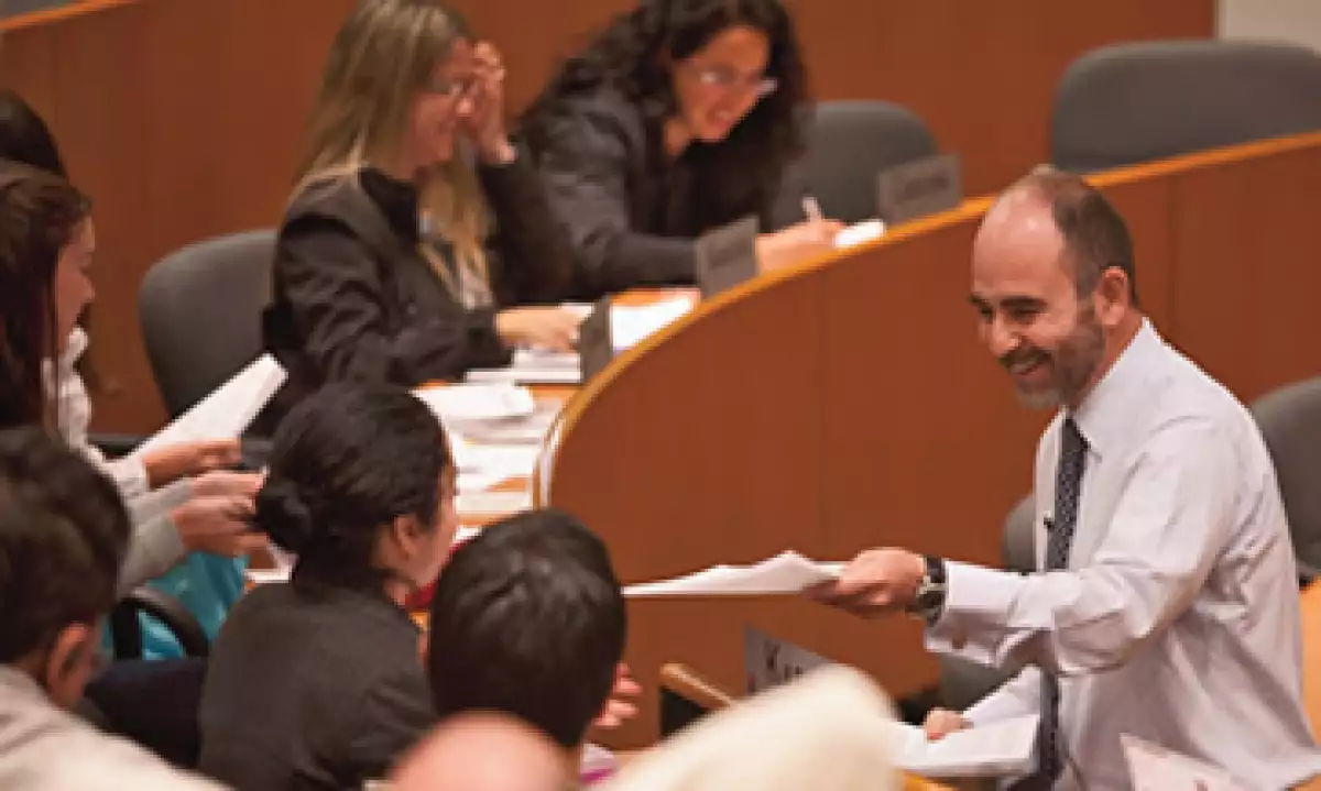 El IPADE ofrece un MBA de tiempo parcial y otro de tiempo completo que se imparte en inglés y permite a los alumnos estudiar tres meses fuera de México. (Foto: Adán Gutiérrez)