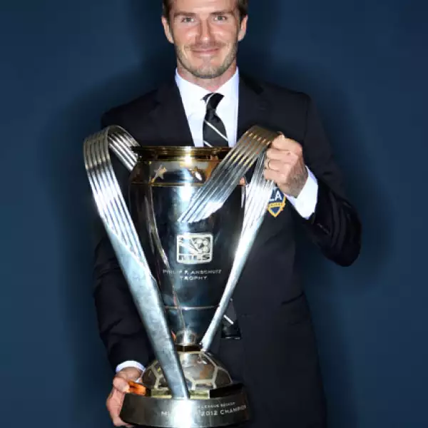 Beckham, quien estuvo seis con el Galaxy y ganó 40 millones de dólares de salario.