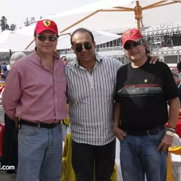 Juan Carlos Tejedo,Juvenal de la Torre y Federico Rivera