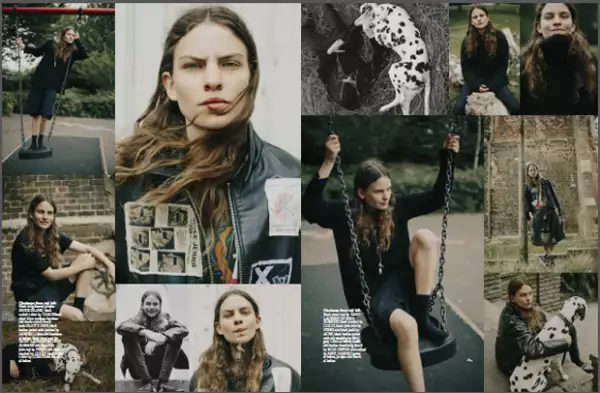 A sus 25 años, Eliot ha posado para revistas como Wonderland Magazine.