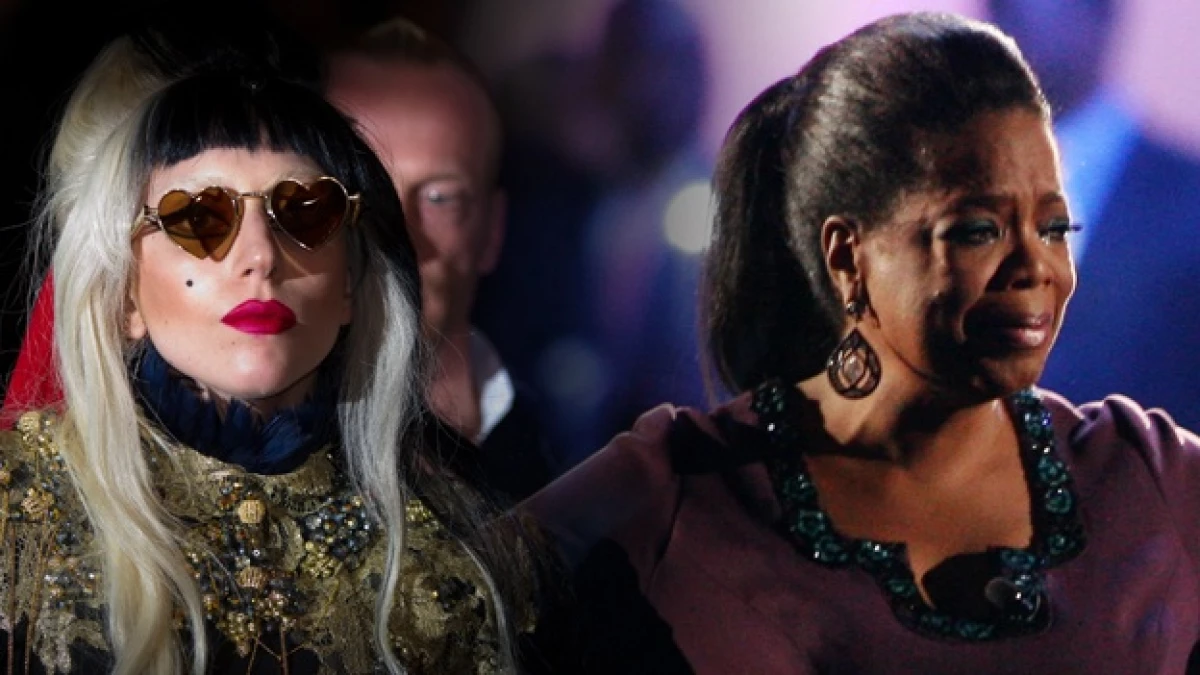 Lady Gaga Oprah Winfrey