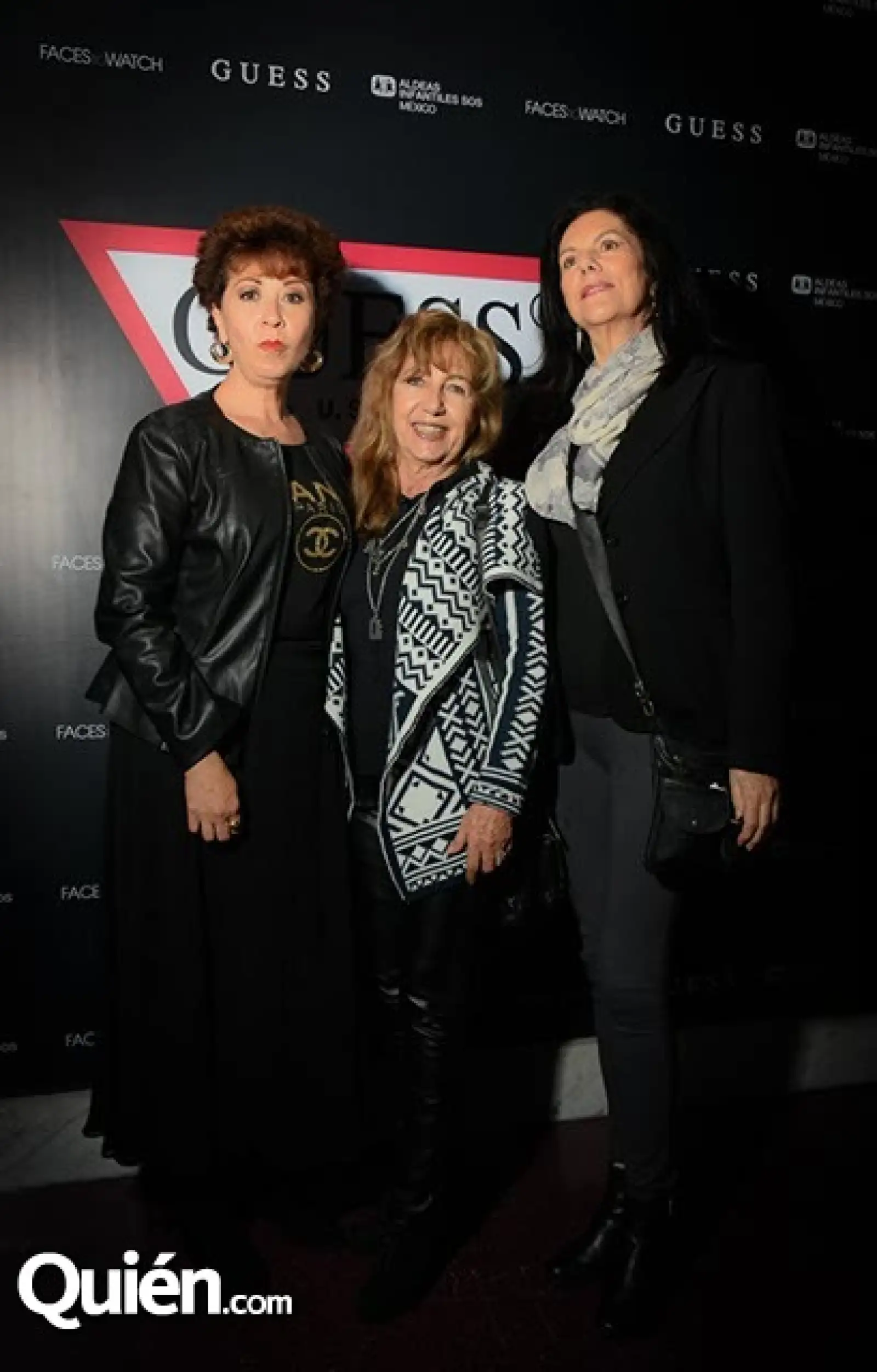 Martha Lugo,Olga Gutiérrez y Berenice Izquierdo