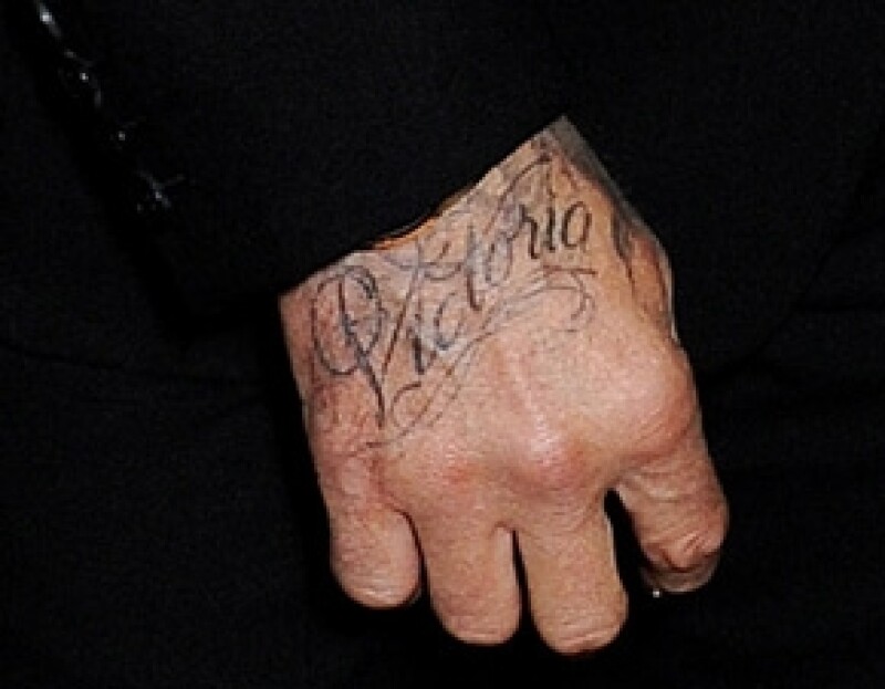 Así luce su nuevo tatuaje.