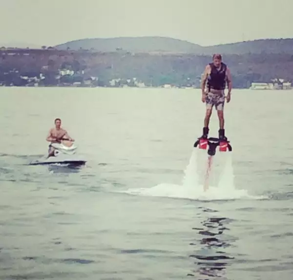 El ex entrenador del Club Chivas, Jesús Bracamontes conserva su gusto por los deportes y a Jacky le encanta.