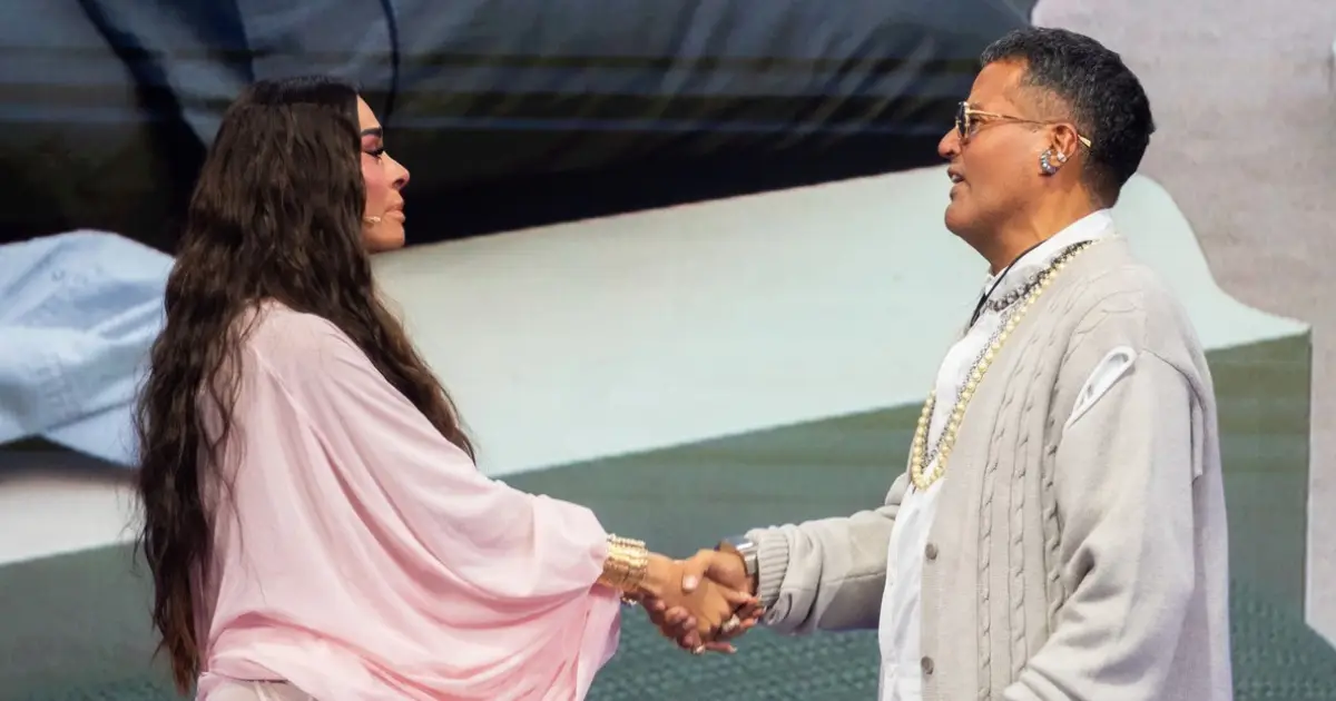 Galilea Montijo y Aldo Rendón durante el programa La Casa de los Famosos México