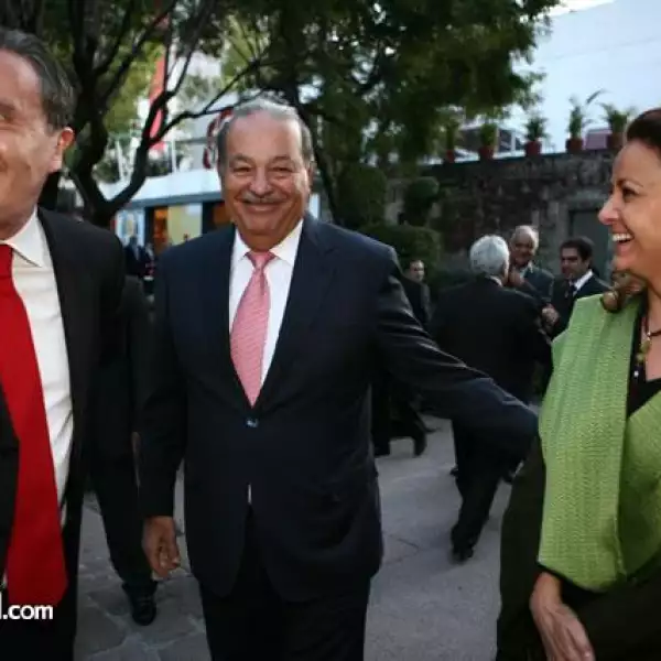 Ricardo Rocha,Carlos Slim Helú,Carmen Beatriz Lòpez Portillo