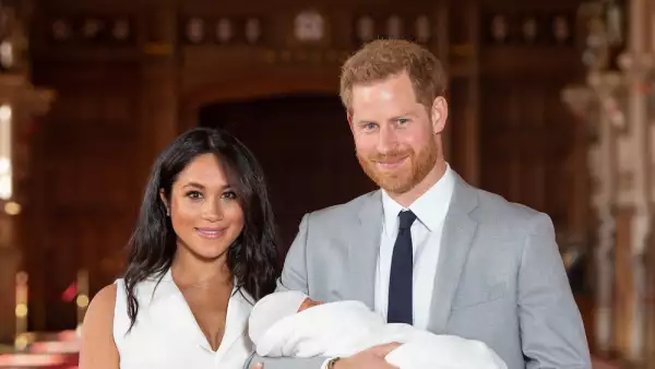 Meghan Markle, Archie Harrison y el príncipe Harry
