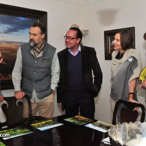 Ramón Corona,Ramón Pous,Guillermo González,Carman Pierson y Rosy López Negreta