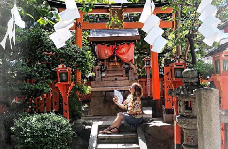 Andrea Legarreta viaja a Japón