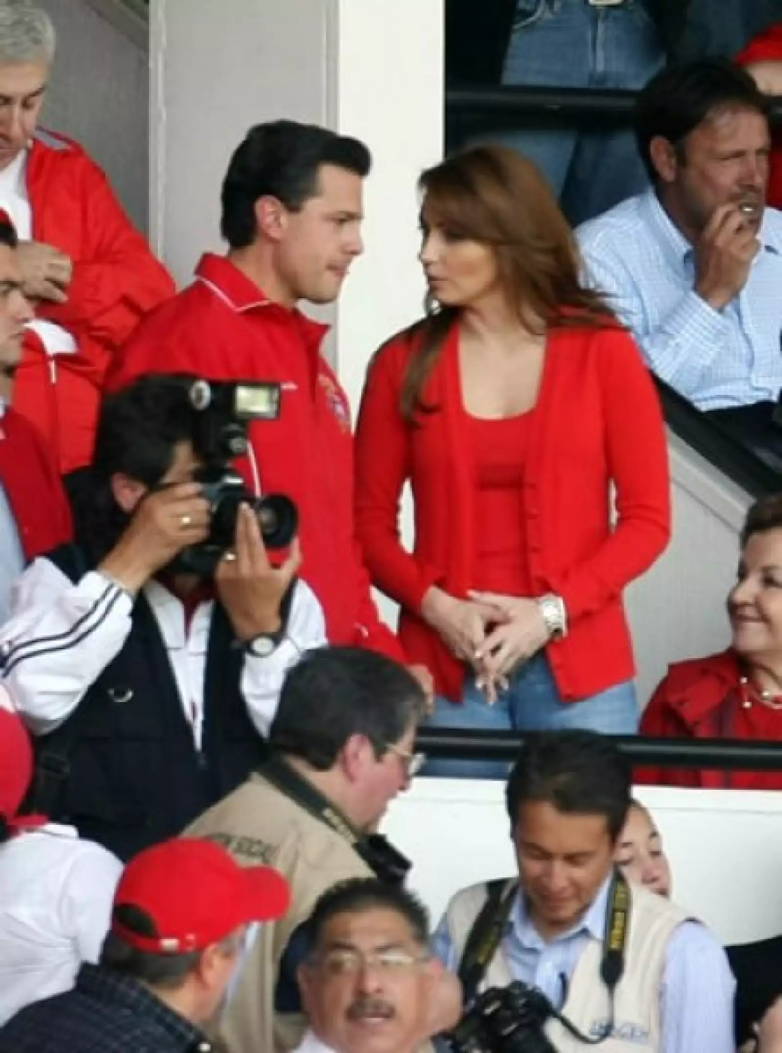 Enrique Peña Nieto y Angélica Rivera.