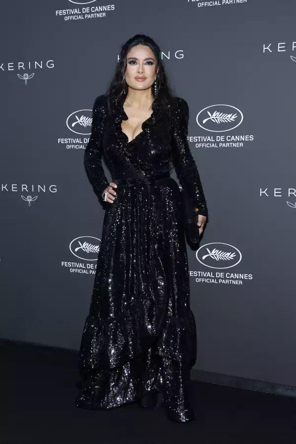 Salma Hayek en la gala "Kering Women in Motion Award" en Cannes.