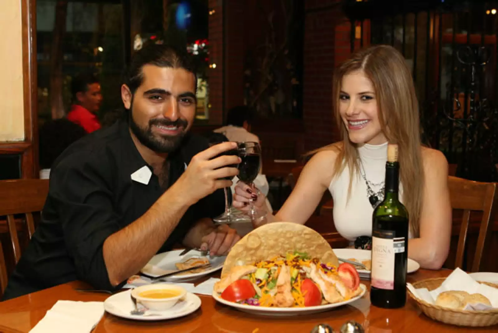 Sergio Gabriel y Pamela Jean.