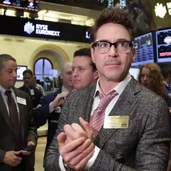 Downey, quien interpreta al millonario Tony Stark, promociona la tercera parte de Iron Man que se estrena este viernes en Estados Unidos.