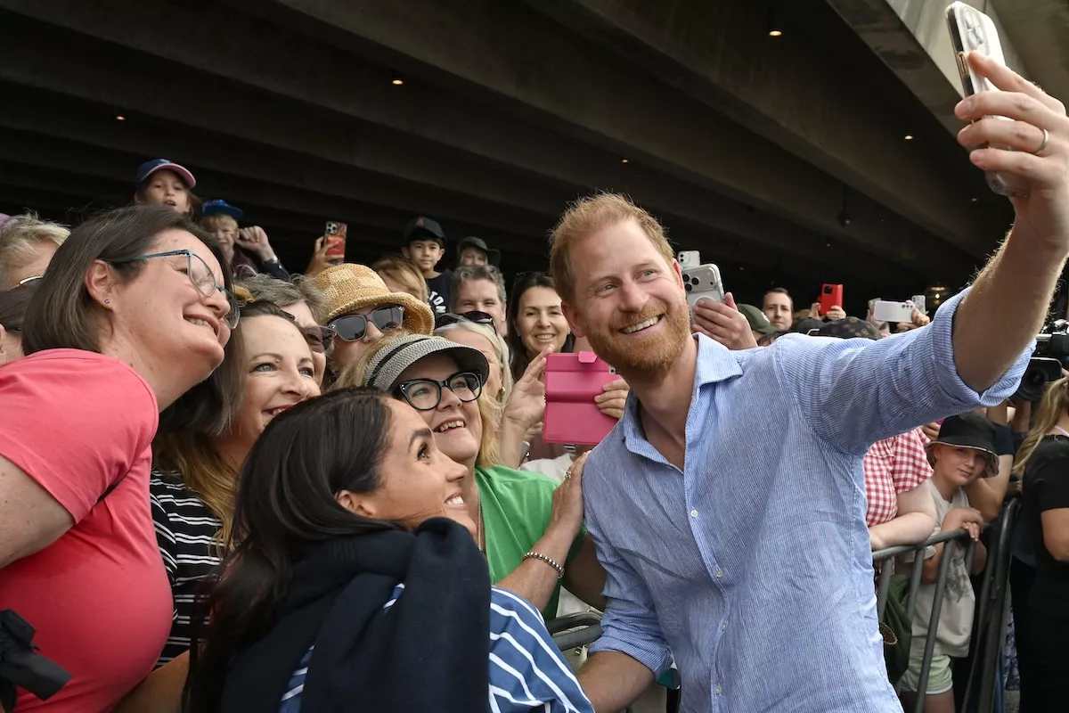 El príncipe Harry y Meghan Markle en su visita a Australia en abril de 2026