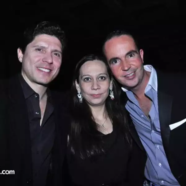 Fernando de la Mora,Esperanza Garza Zambrano y Rafael Alanís