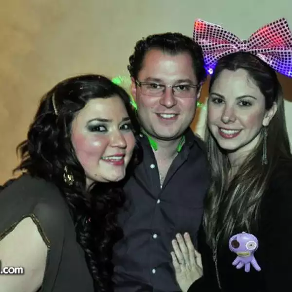 Andrea Arnaud,Gerardo Richo y Mayra Garza