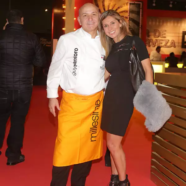 Guy Santoro y Ana Laura López