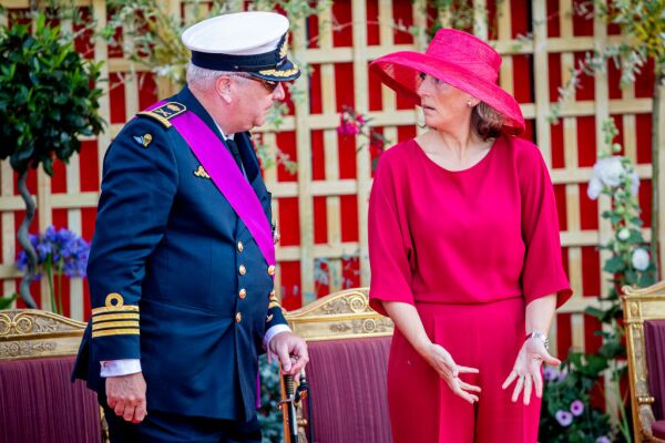 príncipe Laurent y Claire de Bélgica