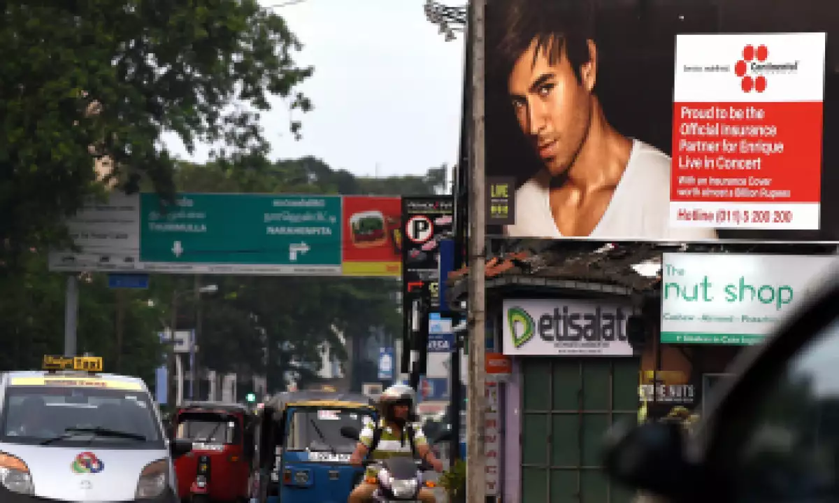 El concierto del español no fue bien visto por el representante del gobierno en Sri Lanka. (Foto: AFP)